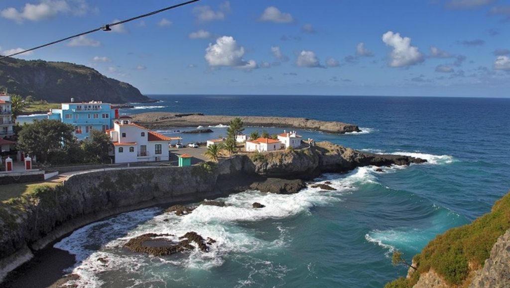 Panorámica de Playa de La Espindola, La Palma