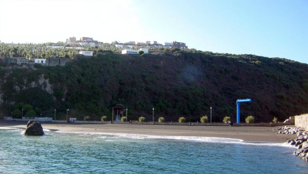 Arena de Playa de La Espindola, San Andrés y Sauces (La Palma)