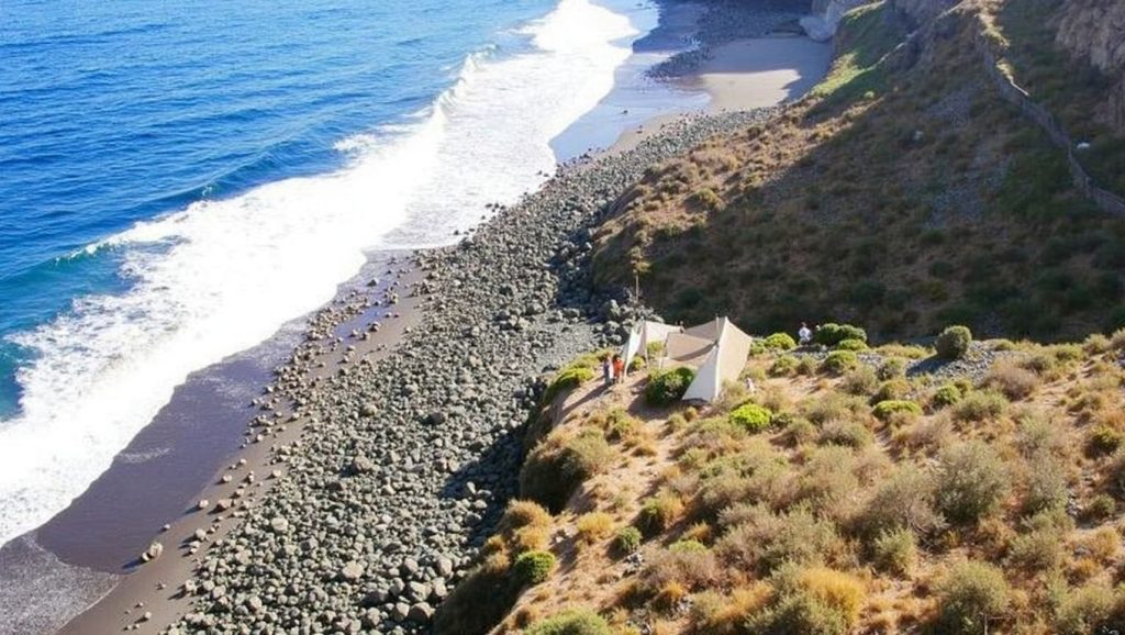 Playa de la Fajana en Los Realejos (Tenerife)