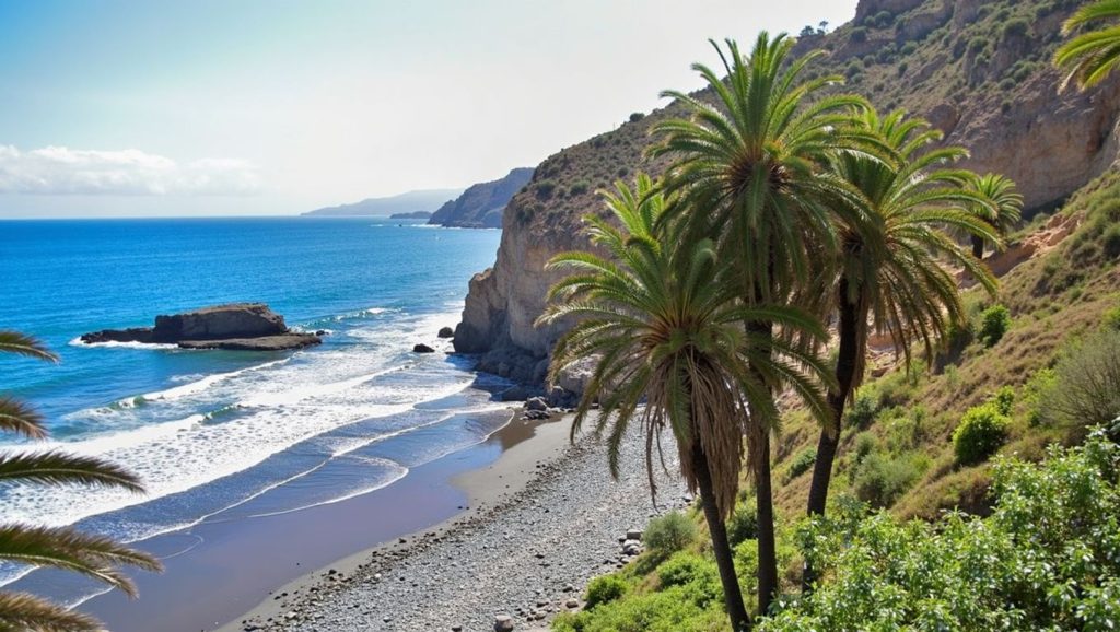 Aguas de Playa de la Fajana en Los Realejos (Tenerife)