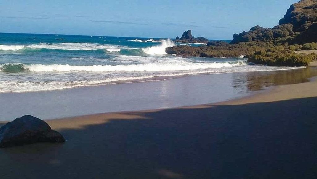 Arena de Playa de la Fajana, Los Realejos (Tenerife)