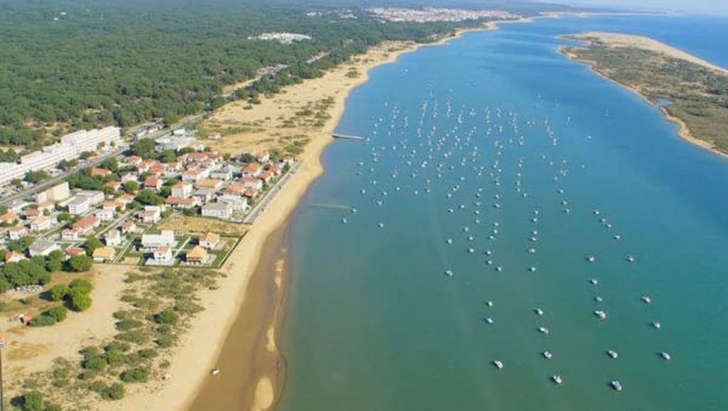Vista de Playa de la Flecha del Rompido (lado Cartaya) en Cartaya, Huelva