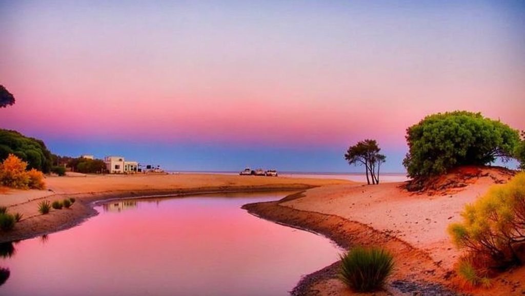 Playa Flecha del Rompido (lado Cartaya) en Cartaya, Huelva