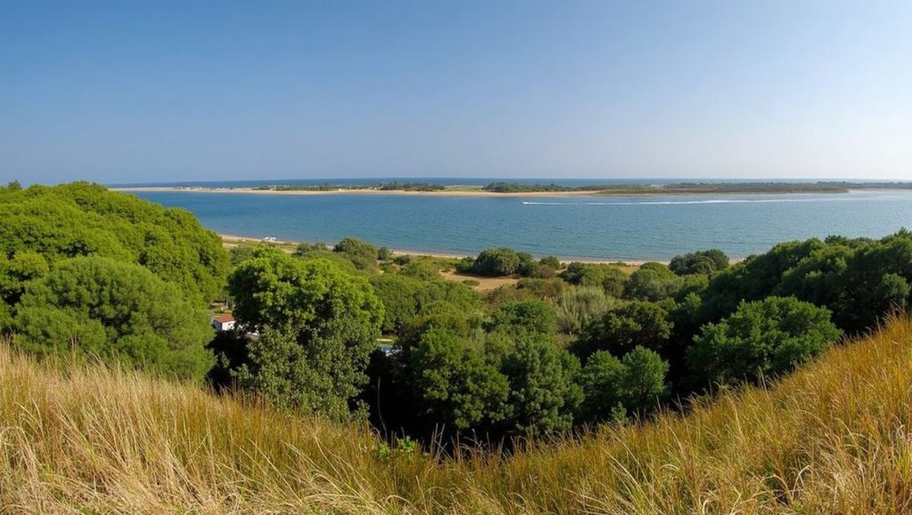 Horizonte desde Playa de la Flecha del Rompido (lado Cartaya), Cartaya, Huelva
