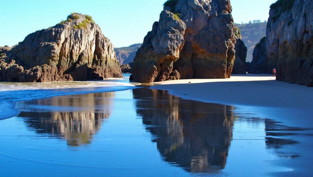 Playa de la Franca en Ribadedeva (Asturias)