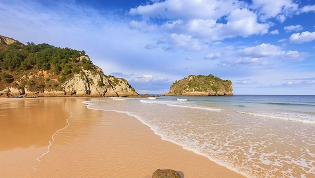 Arena de Playa de la Franca, Ribadedeva (Asturias)