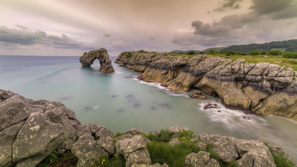 Arena de Playa de La Güelga, Asturias (Asturias)