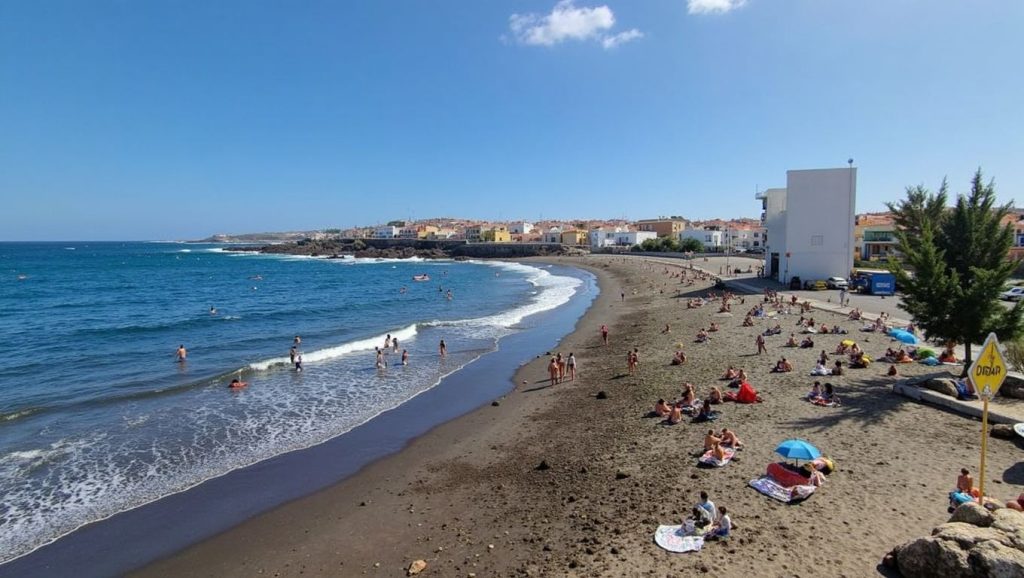 Aguas de Playa de La Garita en Telde (Gran Canaria)