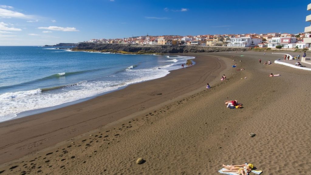 Entorno natural de Playa de La Garita en Gran Canaria