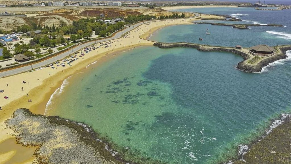 Panorámica de Playa de la Guirra, Fuerteventura