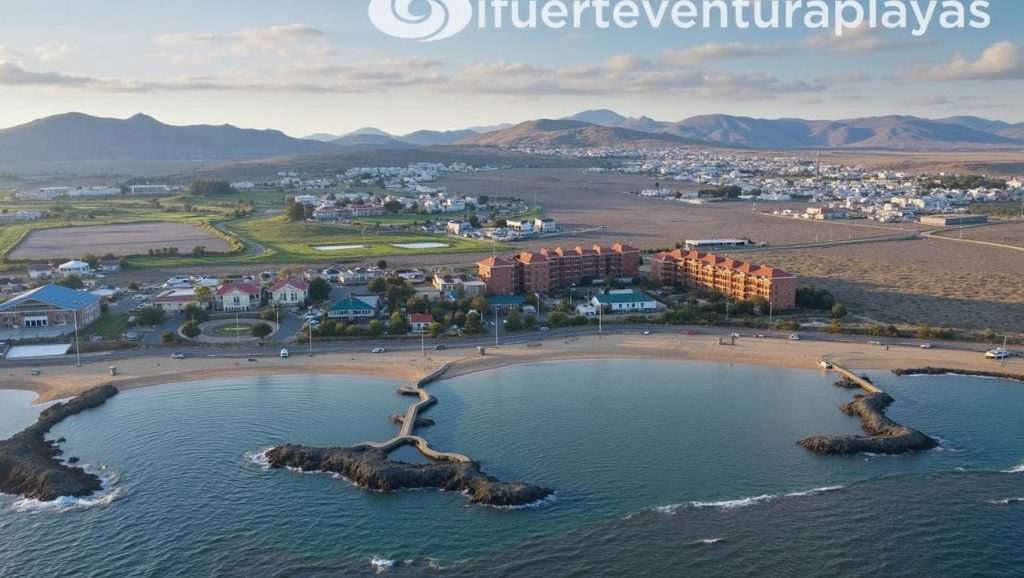 Aguas de Playa de la Guirra en Puerto del Rosario (Fuerteventura)