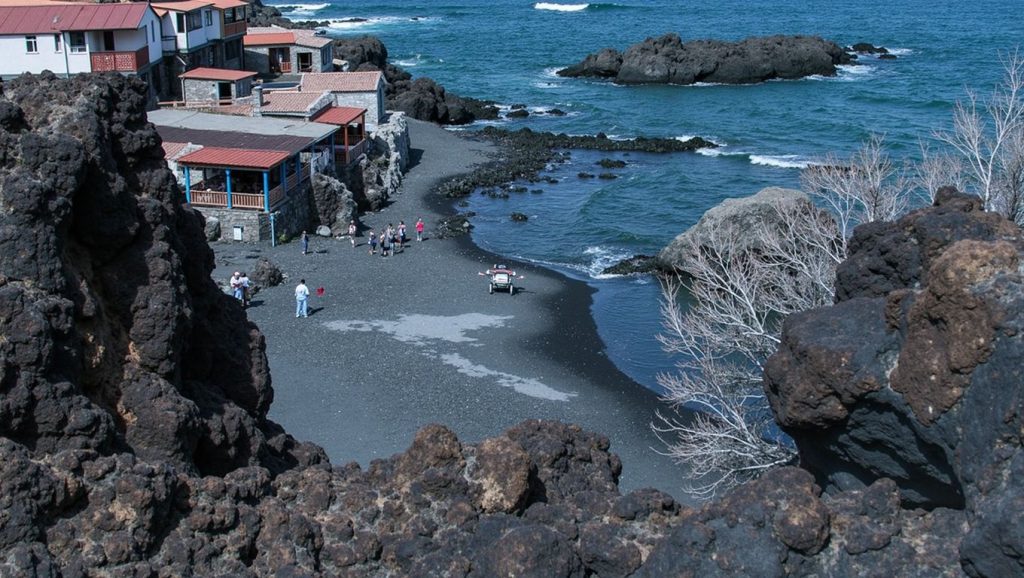 Panorámica de Playa de la Hilerita, La Palma