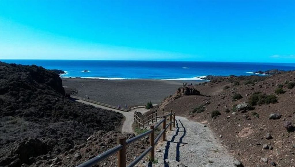 Arena volcánica de Playa de la Hilerita, Fuencaliente de La Palma (La Palma)