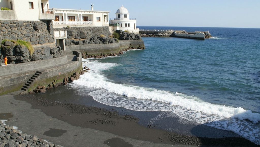 Playa La Hornilla en Candelaria (Tenerife)
