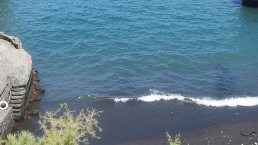 Aguas de Playa La Hornilla en Candelaria (Tenerife)