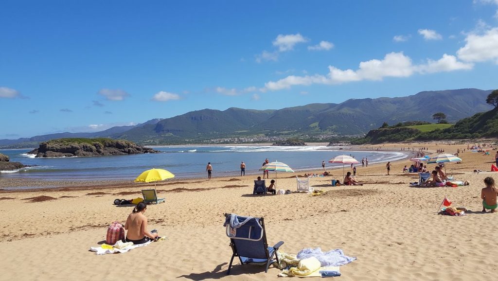 Ría y costa de Playa de la Isla en Asturias, Asturias