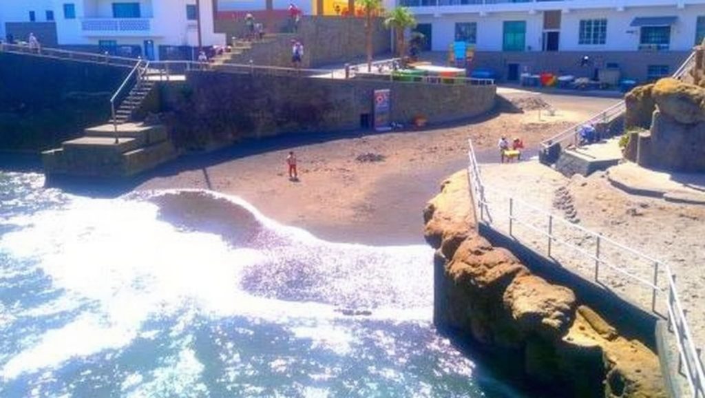 Arena volcánica de Playa de La Jaca, Arico (Tenerife)
