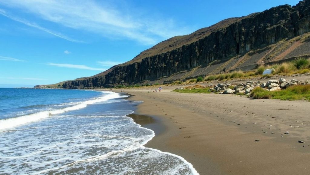 Panorámica de Playa de La Laja, Lanzarote