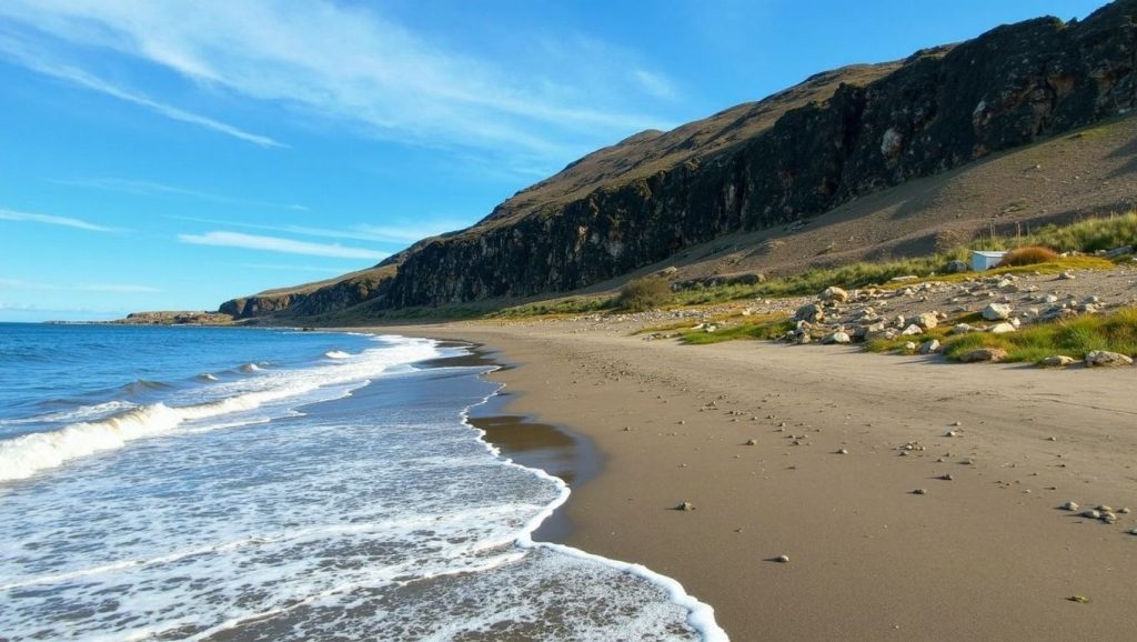 Panorámica de Playa de La Laja, Gran Canaria