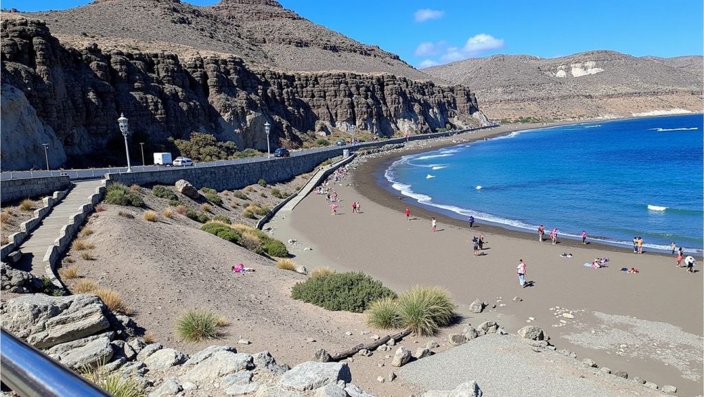 Aguas de Playa de La Laja en Santa Brígida (Gran Canaria)