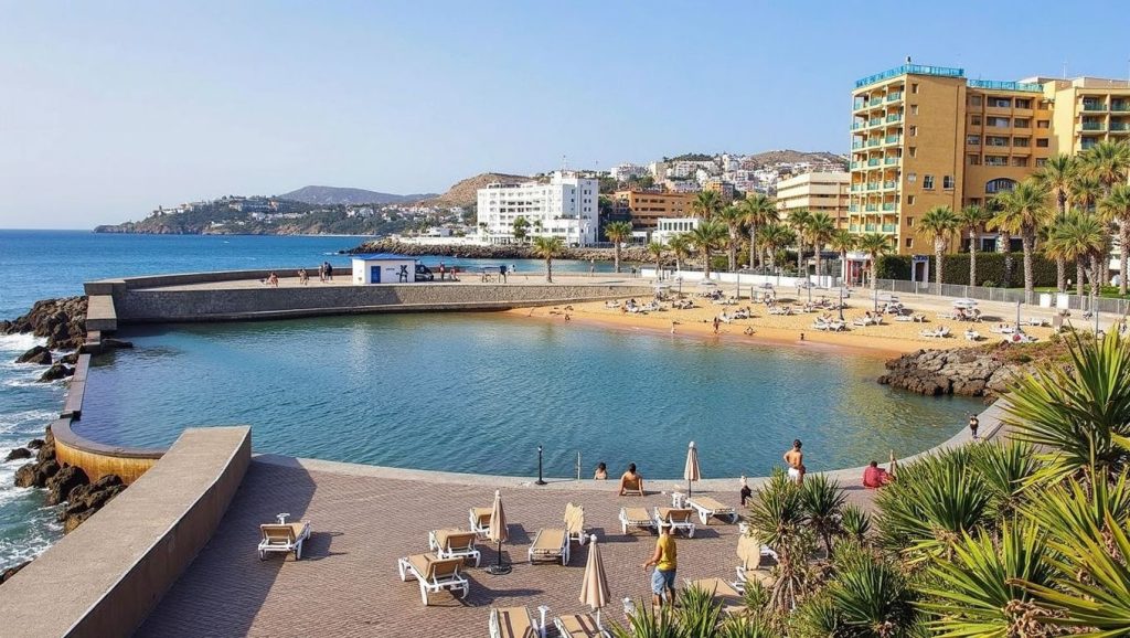 Arena volcánica de Playa de la Lajilla - Arguineguin, San Bartolomé de Tirajana (Maspalomas) (Gran Canaria)