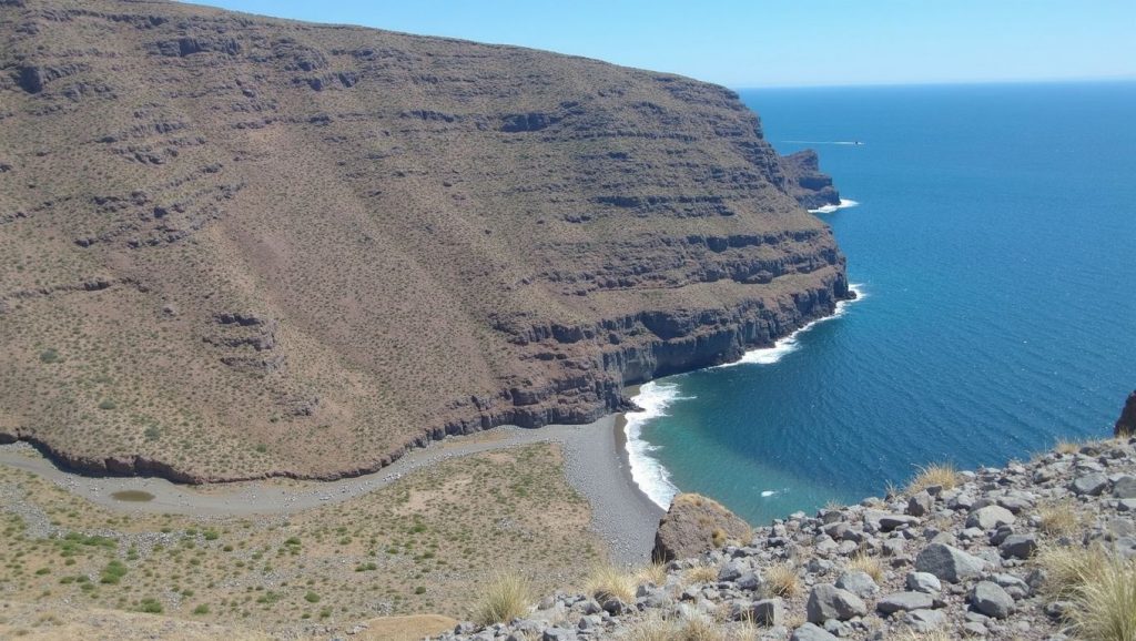 Arena de Playa de la Negra, Alajeró (La Gomera)