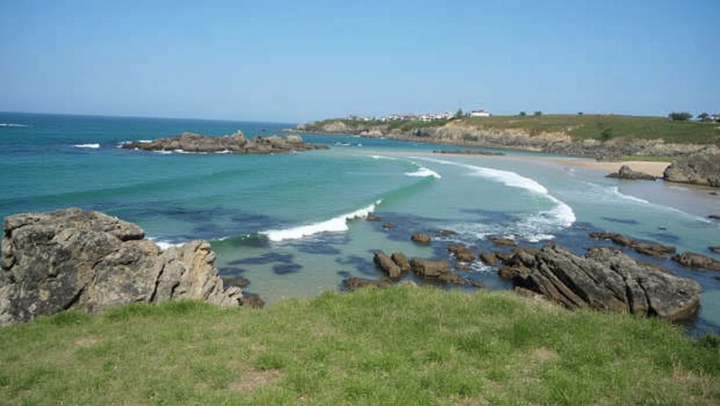Panorámica de Playa de la Paloma, Lugo