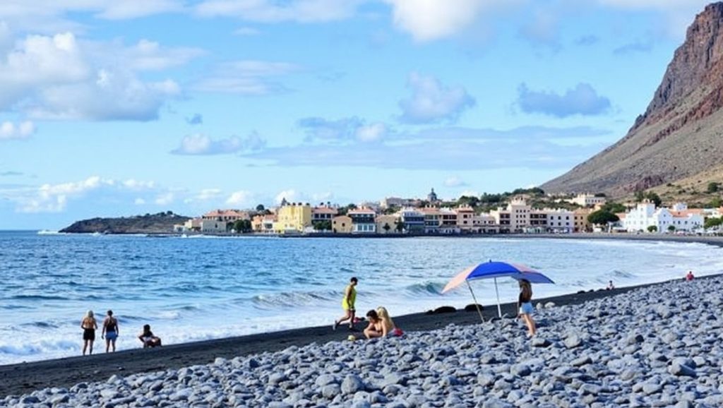 Entorno natural de Playa de La Puntilla en La Gomera