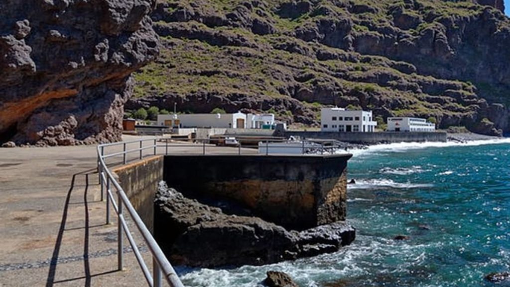 Playa de la Rajita en Valle Gran Rey (La Gomera)