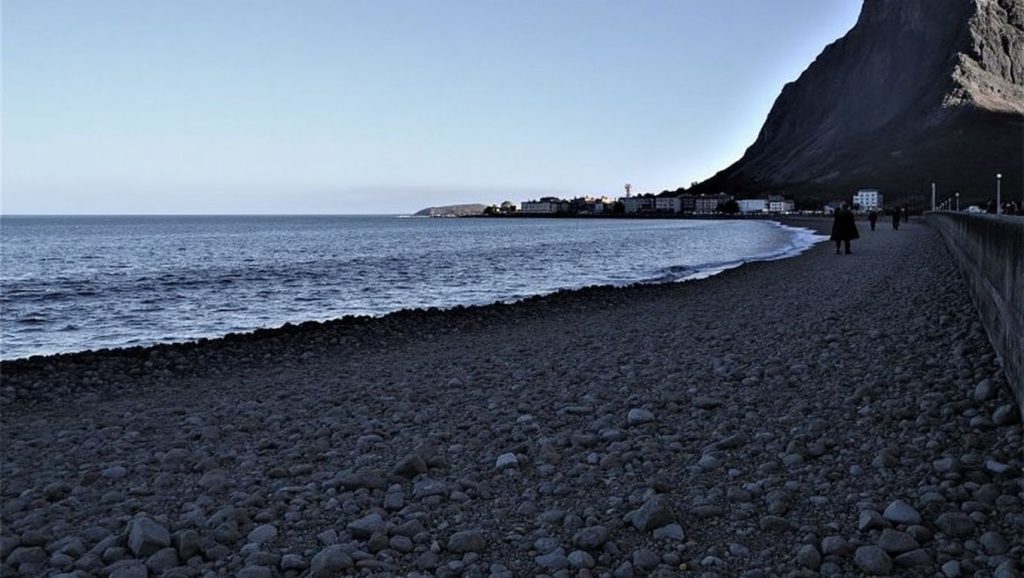 Panorámica de Playa de la Rajita, La Gomera