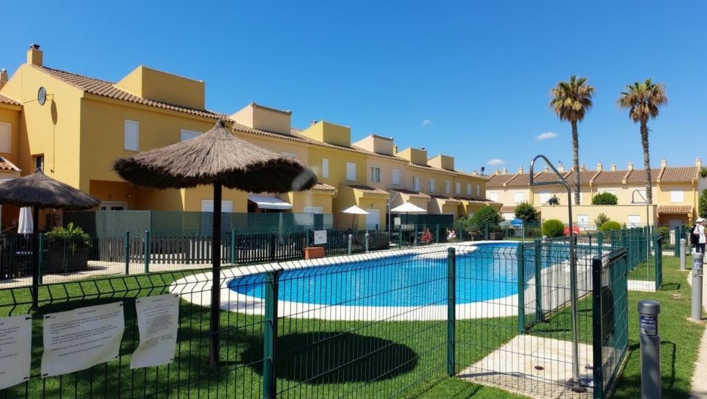 Acceso a Playa de la Redondela / Cruce de la Redondela desde el aparcamiento, Isla Cristina