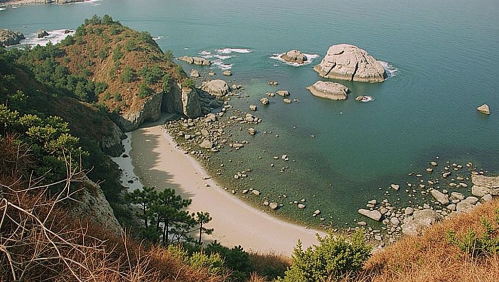 Acantilados y costa de Playa de La Ribera del Molín, Asturias (Asturias)