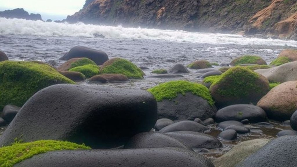 Aguas de Playa de la Sepultura en Vallehermoso (La Gomera)
