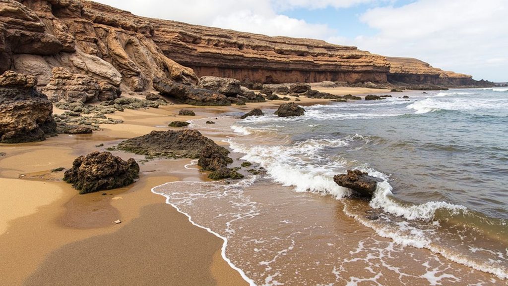 Panorámica de Playa de la Solapa, Fuerteventura