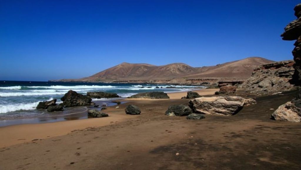 Arena de Playa de la Solapa, Pájara (Fuerteventura)
