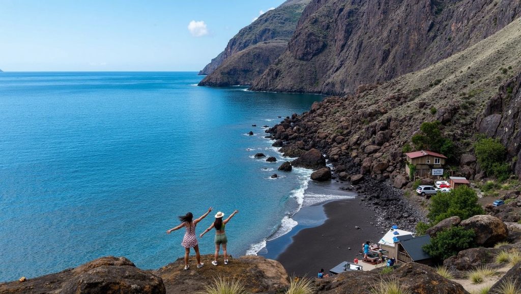 Playa de la Veta en Tijarafe (La Palma)