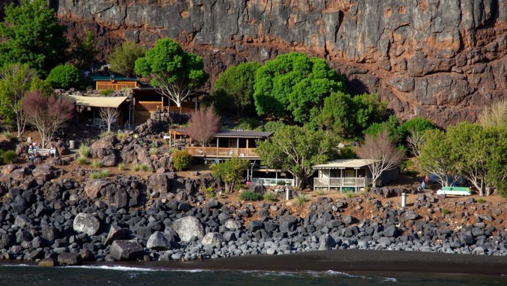 Aguas de Playa de la Veta en Tijarafe (La Palma)