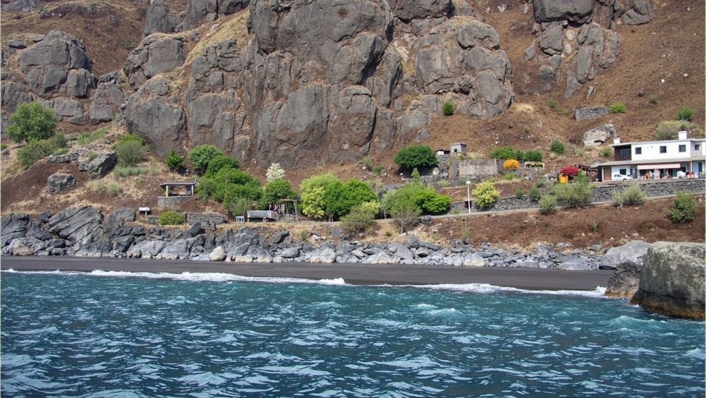 Entorno natural de Playa de la Veta en La Palma