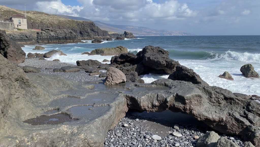 Entorno natural de Playa de la Viuda en Tenerife