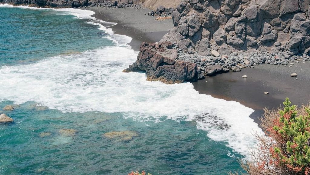 Panorámica de Playa de la Zamora Chica, La Palma