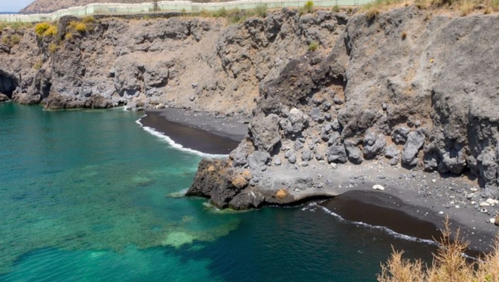 Arena de Playa de la Zamora Chica, Fuencaliente de La Palma (La Palma)
