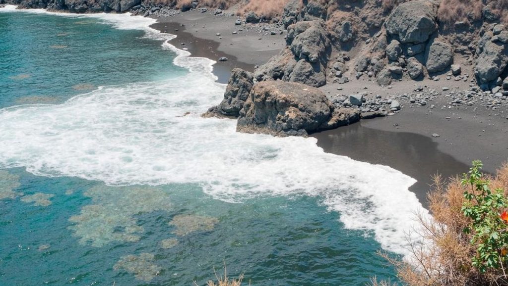 Panorámica de Playa de la Zamora Grande, La Palma