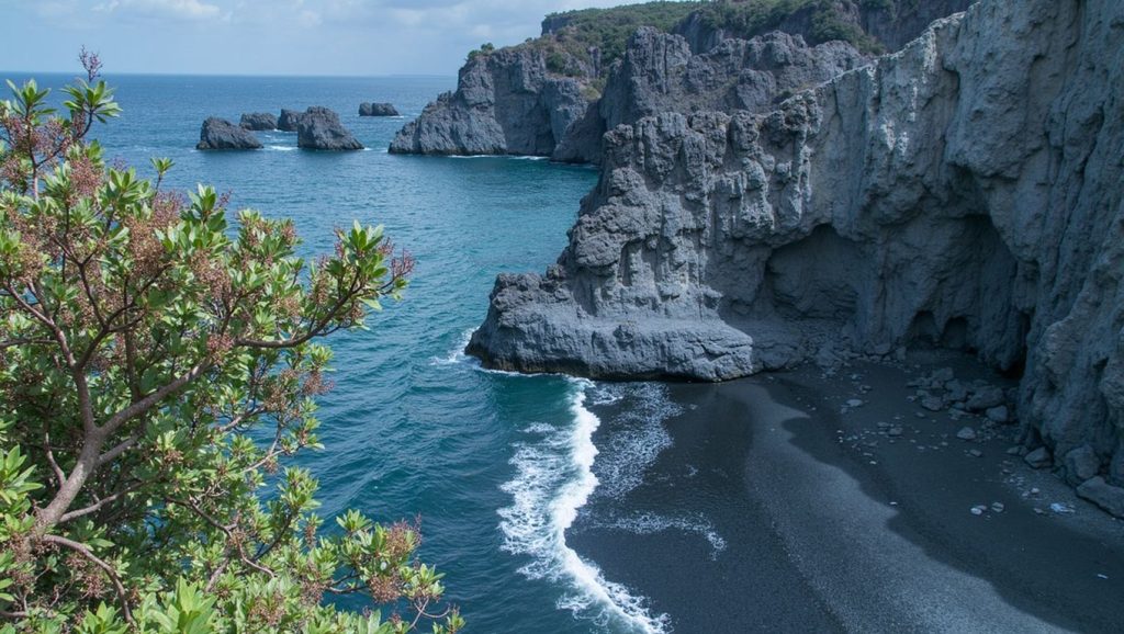 Arena de Playa de la Zamora Grande, Fuencaliente de La Palma (La Palma)