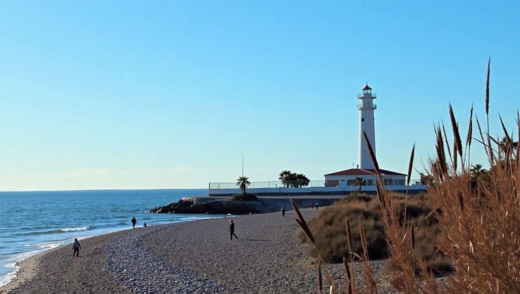Vista general de Playa de Lagos de Torrox, Torrox