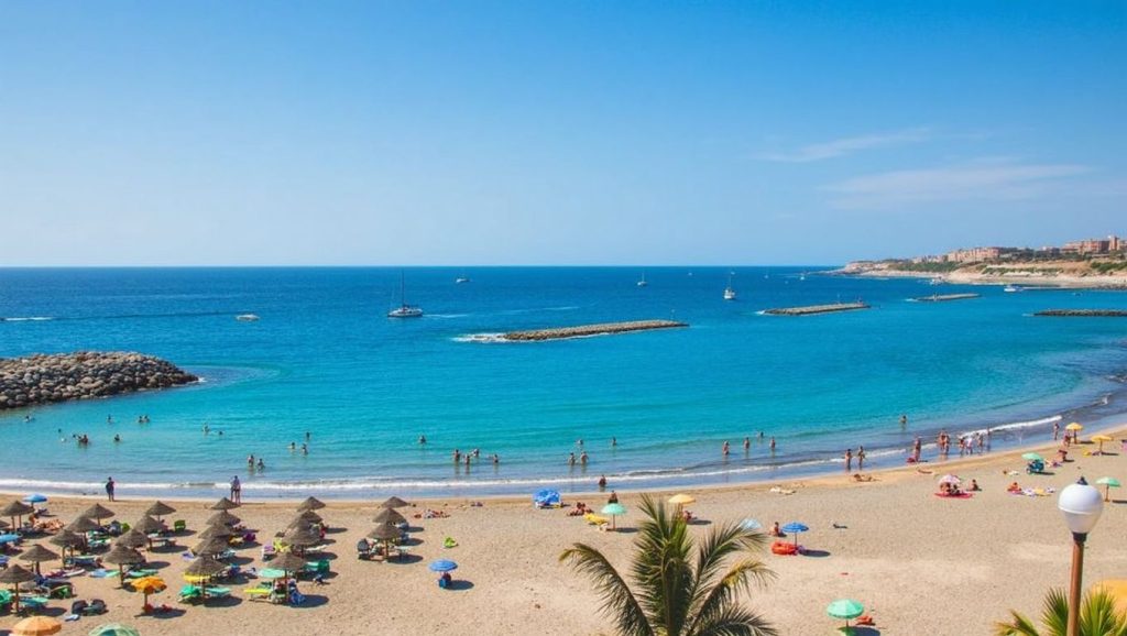 Playa de Las Alcaravaneras en Las Palmas de Gran Canaria (Gran Canaria)