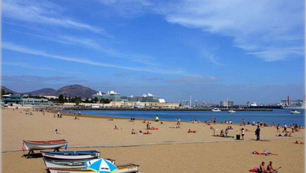 Arena de Playa de Las Alcaravaneras, Las Palmas de Gran Canaria (Gran Canaria)