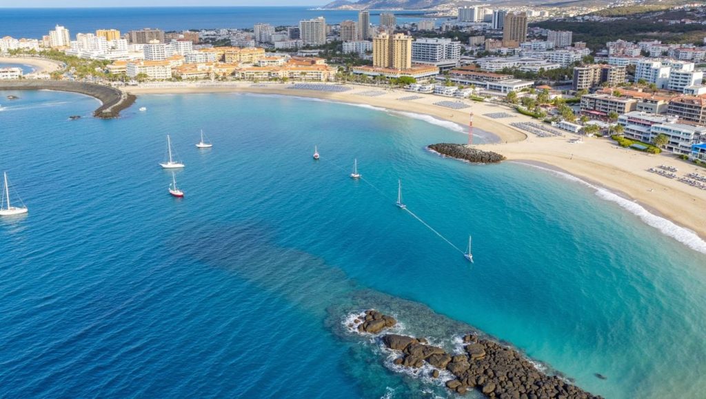 Panorámica de Playa de las Américas, Tenerife