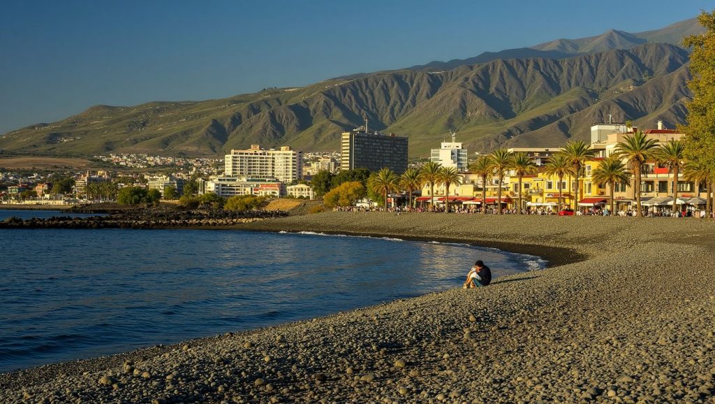 Aguas de Playa de las Américas en Adeje (Tenerife)