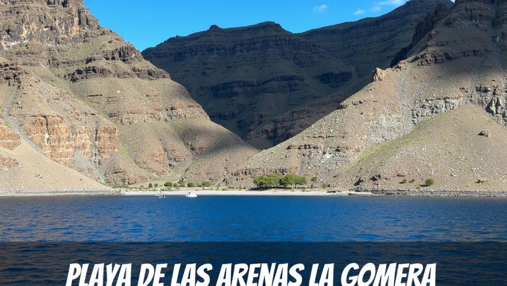 Playa de las Arenas en Vallehermoso (La Gomera)