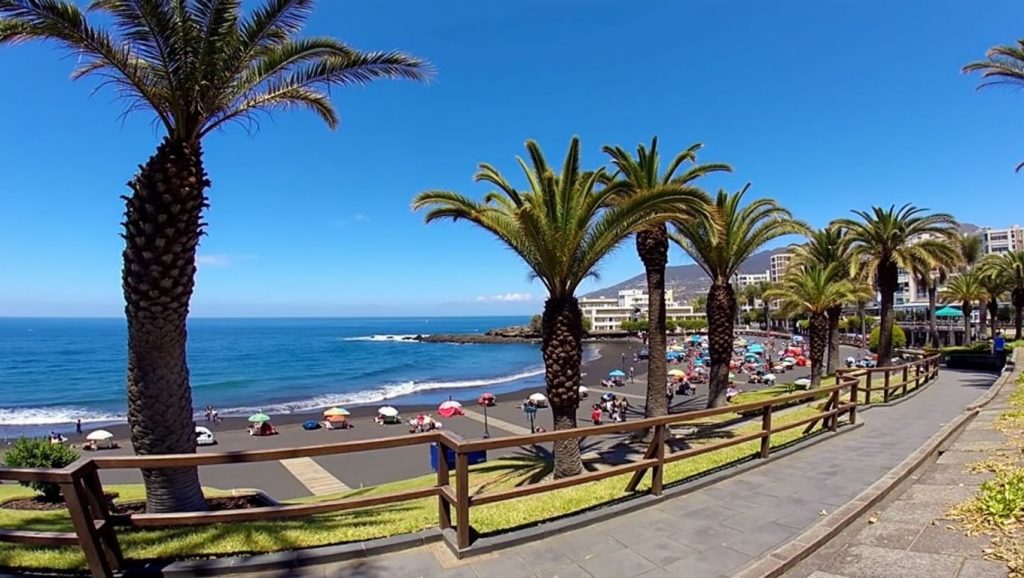 Aguas de Playa de Las Arenitas en Güímar (Tenerife)